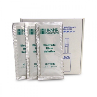Čistící/oplachovací roztok pro elektrody, sáčky 25 x 20 ml  HI70000P
